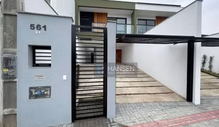 Sobrado com 3 suítes à venda, 147 m² por R$ 799.000 - Glória - Joinville/SC