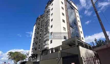 Apartamento com 1 suíte + 2  dormitórios à venda, 97 m² por R$ 790.000 - Anita Garibaldi - Joinville/SC