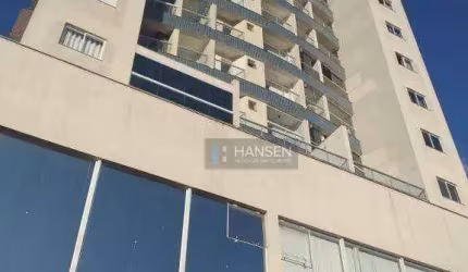 Apartamento com 1 dormitórios + 1 suíte para alugar, 65 m² por R$ 2.777/mês - Bucarein - Joinville/SC