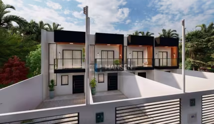 Sobrado com 2 suítes à venda, 95 m² por R$ 439.900 - Guanabara - Joinville/SC