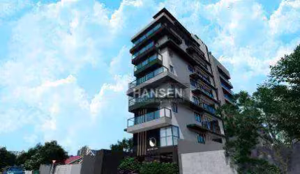 Apartamento com 1 suíte + 1  dormitório  à venda, 100 m² por R$ 887.563 - Saguaçu - Joinville/SC