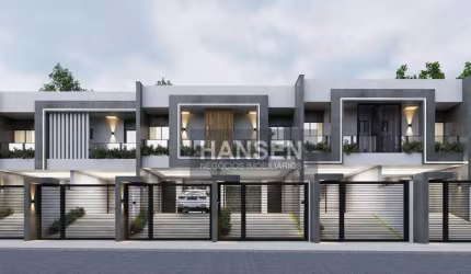 Sobrado com 1 suíte + 2  dormitórios à venda, 105 m² por R$ 660.000 - Bom Retiro - Joinville/SC