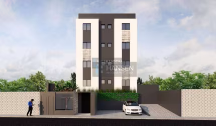 Apartamento com 1 suíte + 1  dormitório  à venda, 53 m² por R$ 366.726 - Atiradores - Joinville/SC