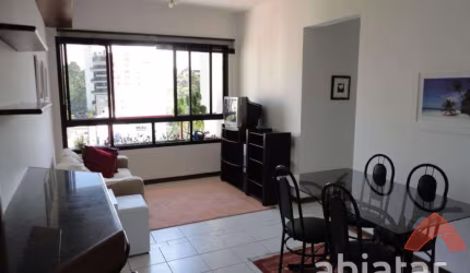 Apartamento com 1 dormitório para alugar, 46 m² por R$ 2.900,00/mês - Vila Andrade - São Paulo/SP