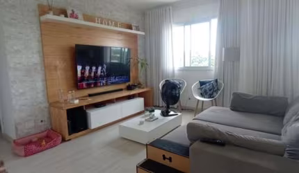 Apartamento no Condomínio Ecos Natureza Clube Taboão da Serra, com 3 dormitórios (1 suíte).
