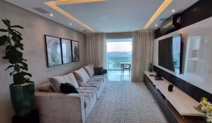 Lindo Apartamento Porteira Fechada 132 m2, 3 dormitórios