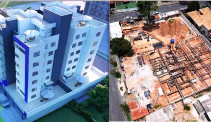 Apartamento com 2 quartos à venda na Rua Norte, 290, Santa Branca, Belo Horizonte por R$ 389.000