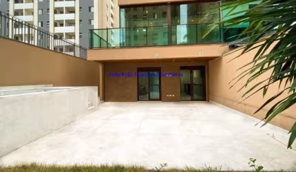Apartamento Garden Duplex 182m², 02 dormitórios (sendo suítes), 03 banheiros, 03 vagas na garagem, amplo jardim e com piscina privativa.  Condomínio