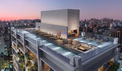 Apartamento DUPLEX 77m², 01 dormitório (sendo suíte), 02 banheiros e 01 vaga de garagem; (fotos ilustrativas, entrega prevista para Fevereiro/2027).