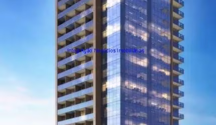 Conjunto comercial 131m², 01 banheiro e 01 vaga de garagem; (fotos ilustrativas).  Condomínio com portaria, recepção e segurança.  Excelente