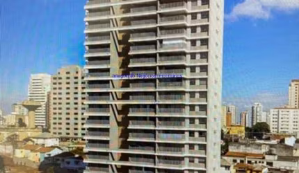 Apartamento 50m², 01 dormitório (sendo 01 suíte), 02 banheiros e 01 vaga de garagem.  Condomínio com Segurança, Portaria, Churrasqueira, Piscina