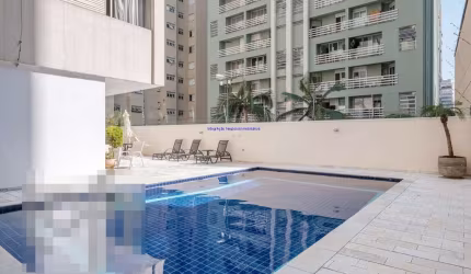 Apartamento 140m², 03 dormitórios (sendo 01 suíte), 02 banheiros e 01 vaga.  Condomínio com segurança, portaria,  piscina, churrasqueira