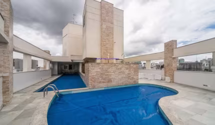 Apartamento 43m², 01 dormitório, 01 banheiro e 01 vaga na garagem.  Condomínio com portaria, segurança, piscina, Playground e sala de ginástica.