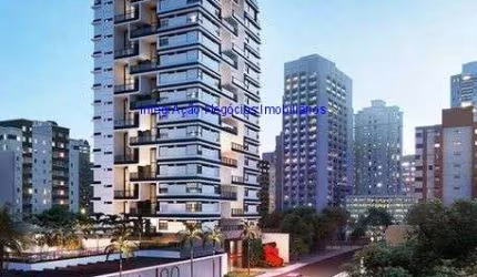 Apartamento cobertura Duplex 215m², 03 dormitórios (sendo suítes), 06 banheiros e 03 vagas na garagem.  Condomínio com portaria, segurança 24hrs