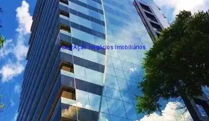 Conjunto Comercial 1.027,94m², 02 banheiro e 14 vagas na garagem.  Condomínio com recepção e segurança 24hrs.  Excelente localização