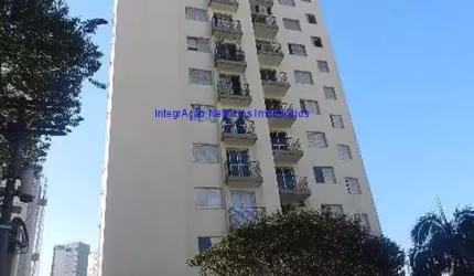Apartamento 56m², 02 dormitório e 02 banheiros.  Condomínio com portaria, segurança 24hrs, piscina,  salão de jogos, academia e salão de festa.