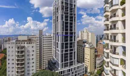 Apartamento Studio  39m², 01 dormitório , 01 banheiro e 01 vaga de garagem.  Condomínio com portaria, segurança, piscina, salão de festa, academia, sa