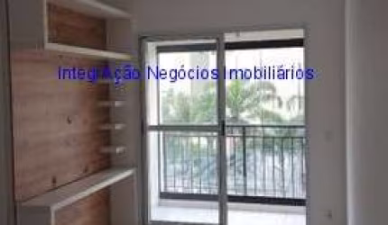 Apartamento 52m², 02 dormitórios (sendo 01 suíte), 02 banheiros e 01 vaga na garagem.  Condomínio com portaria, segurança 24hrs, piscina, academia