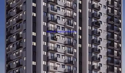 Apartamento Studio 27m², 01 dormitório e 01 banheiro; ( Fotos ilustrativas, entrega prevista para Dez/2024).  Condomínio com portaria e segurança