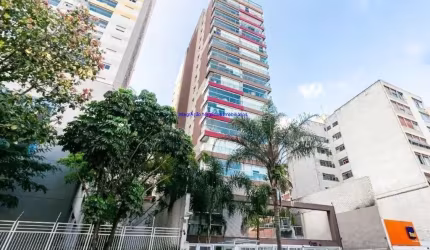 Apartamento Studio 48m², 01 dormitório, 01 banheiro e 01 vaga de garagem.  Condomínio com segurança e portaria, piscina e academia.  Excelente