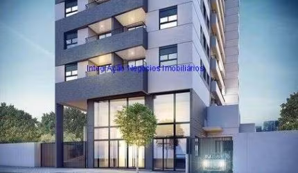 Apartamento Studio MOBILIADO 26m², 01 dormitório e 01 banheiro.  Condomínio com portaria, segurança, piscina e salão de festas, academia