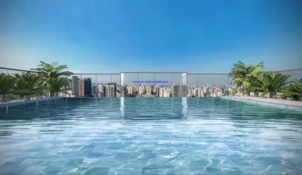 Apartamento Studio 24m², 01 dormitório e 01 banheiro; (Fotos ilustrativas, entrega prevista para Fevereiro/2028).  Condomínio com portaria, segurança
