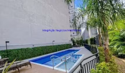 Apartamento Studio 28m², 01 dormitório e  01 banheiro.  Condomínio com Segurança, Portaria, piscina, academia, salão de festas e Playground.