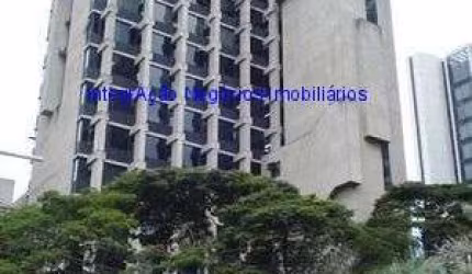 Conjunto Comercial 328m², 01 copa, 08 banheiros e 05 vagas na garagem.  Condomínio com recepção e segurança.  Excelente localização