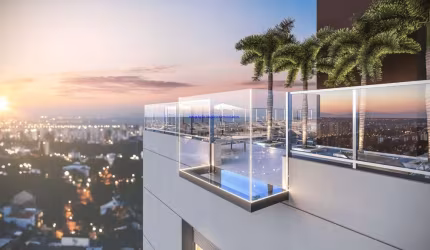 Apartamento 131m², 03 dormitórios (sendo suítes), 04 banheiros e 02 vagas na garagem; (Fotos ilustrativas).  Condomínio com portaria, segurança