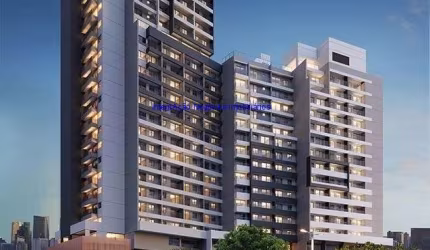 Apartamento 29,50m², 01 dormitório e 01 banheiro ; (Fotos ilustrativas, entrega prevista para Agosto/2025).  Condomínio com portaria, segurança