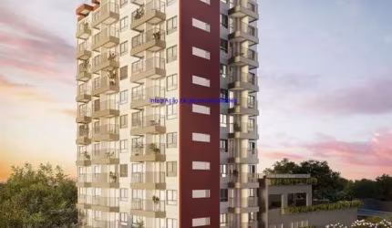 Apartamento Studio 23m², 01 dormitório e  01 banheiro; (fotos ilustrativa, entrega prevista para Julho/2026).  Condomínio com segurança, piscina