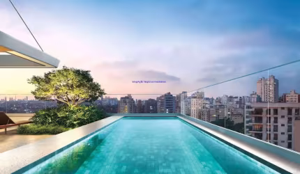 Apartamento 63m², 01 dormitório (sendo suíte), 02 banheiros e 01 vaga de garagem; (Fotos ilustrativas, entrega prevista para Abril/2026).  Condomínio