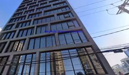 Conjunto Comercial 683,92m², 10 banheiros e 60 vagas na garagem.  Condomínio com recepção e segurança.  Excelente localização