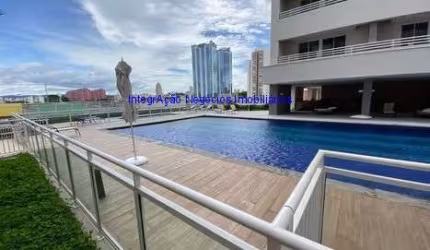 Apartamento 69m², 02 dormitórios, 02 banheiros e 01 vaga de garagem.  Condomínio com portaria, segurança, academia, piscina e salão de jogos.