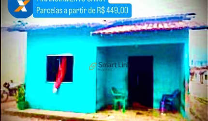 Casa com 2 dormitórios à venda, 54 m² por R$ 95.000,00 - Aparecida - Aurora do Pará/PA