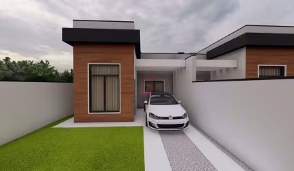 Casa com 3 quartos à venda na Rua Honorato da Silveira, 63, Ipê, São José dos Pinhais por R$ 420.000