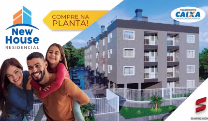 Apartamento com 2 quartos à venda na Rua Aluísio Azevedo, 948, Vargem Grande, Pinhais, 50 m2 por R$ 271.940