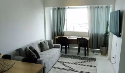 -COP 30 - APARTAMENTO  DE 1 QUARTO MOBILIADO NO BAIRRO DA CAMPINA! -ÁREA PRIVATIVA DE 48M² - 19° NADAR.