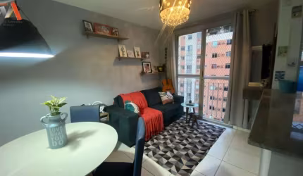 -COP 30 - APARTAMENTO COM 2 QUARTOS SENDO 1 SUÍTE NO EDIFÍCIO VILLE SOLARE! -ÁREA PRIVATIVA DE 53M² - 8° ANDAR. -01 VAGA DE GARAGEM.