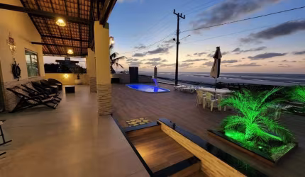-COP 30 - CASA MOBILIADA NA BEIRA MAR EM SALINAS (FAROL VELHO)! -ÁREA PRIVATIVA DE 684,72M². -ÁREA TOTAL DO TERRENO É DE 8.849,42M². -10 VAGAS DE GARA