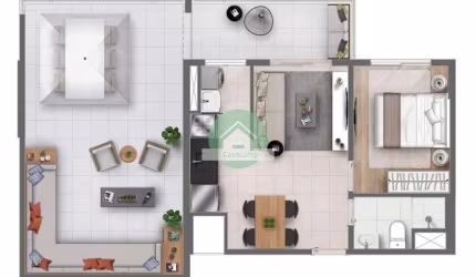Cobertura com 1 quarto à venda na Rua Doutor Quirino, 779, Centro, Campinas, 71 m2 por R$ 585.000