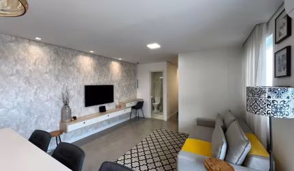 Apartamento para locação 1 dormitório sala ampliada 1 vaga de garagem com ar condicionado