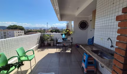 Apartamento com 3 quartos à venda na capitão Alberto Mendes Júnior, --, Macuco, Santos por R$ 580.000