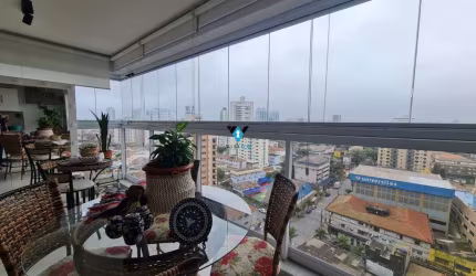 Apartamento com 3 quartos à venda na Rua República do Equador, --, Ponta da Praia, Santos por R$ 1.170.000