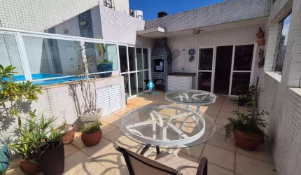 Cobertura com 4 quartos à venda na Avenida Doutor Epitácio Pessoa, --, Embaré, Santos por R$ 1.900.000