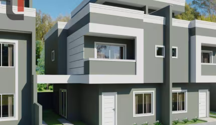 Sobrado com 3 dormitórios à venda, 135 m² por R$ 700.000,00 - Cajuru - Curitiba/PR