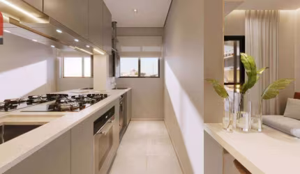 Apartamento com 2 quartos à venda, 52 m² por R$ 398.323 - Neoville - Curitiba/PR