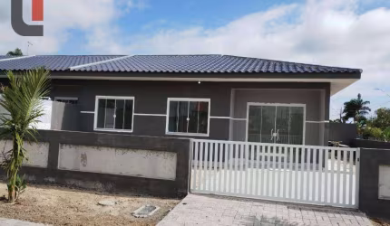 Casa com 3 quartos à venda, 79 m² por R$ 415.000 - Coroados - Guaratuba/PR