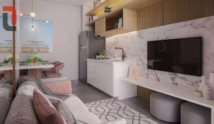 Apartamento com 2 quartos à venda, 40 m² por R$ 430.000 - Água Verde - Curitiba/PR