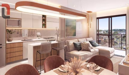 Apartamento com 2 quartos à venda, 71 m² por R$ 726.997 - Seminário - Curitiba/PR